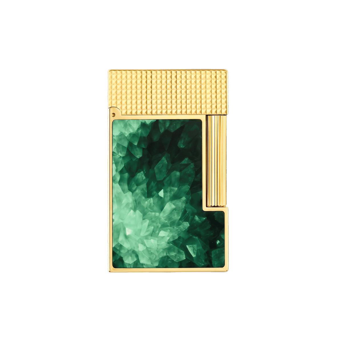 LIGNE 2 LACQUERED LIGHTER GÉODE GREEN