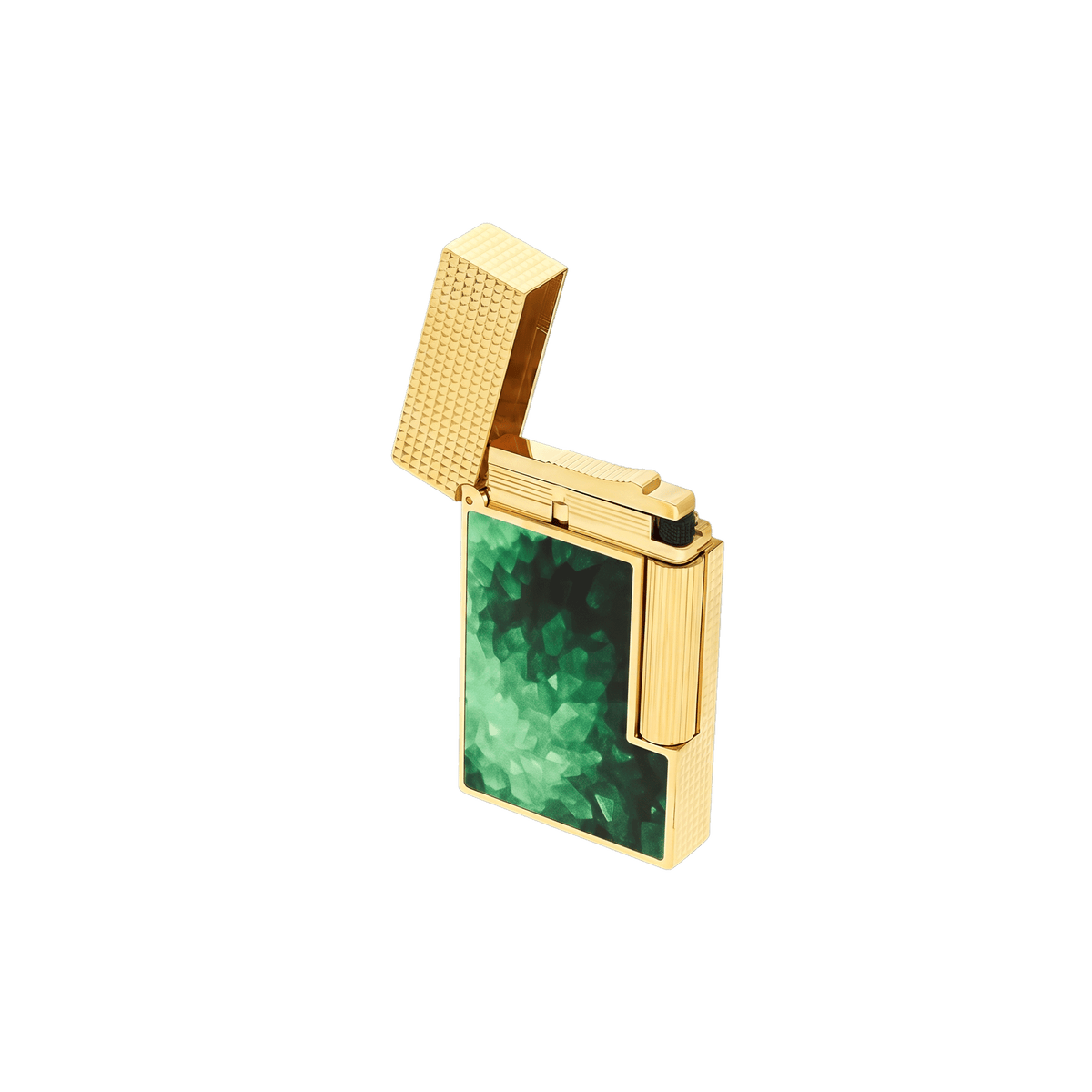 LIGNE 2 LACQUERED LIGHTER GÉODE GREEN