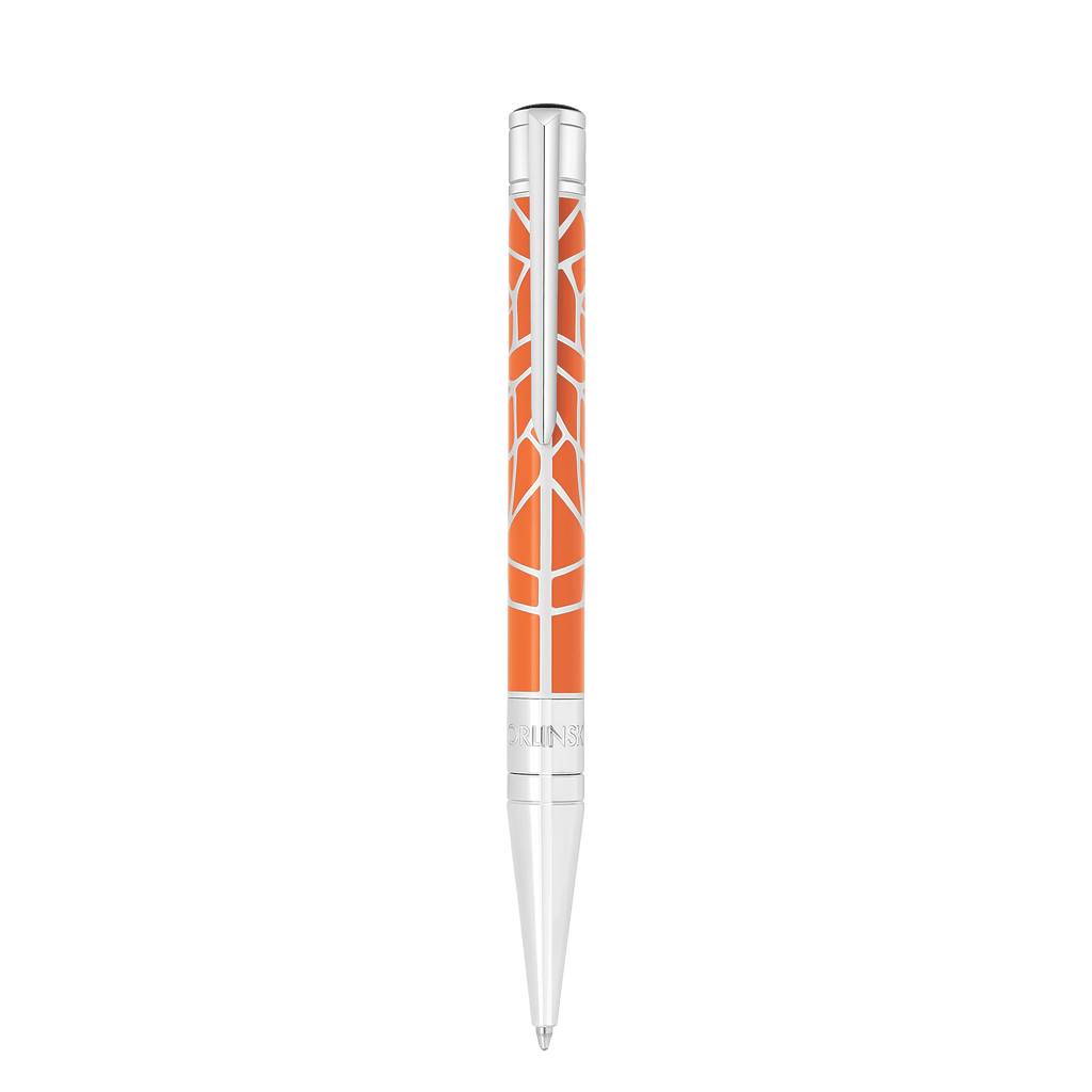D-Initial ballpoint pen Orlinski orange