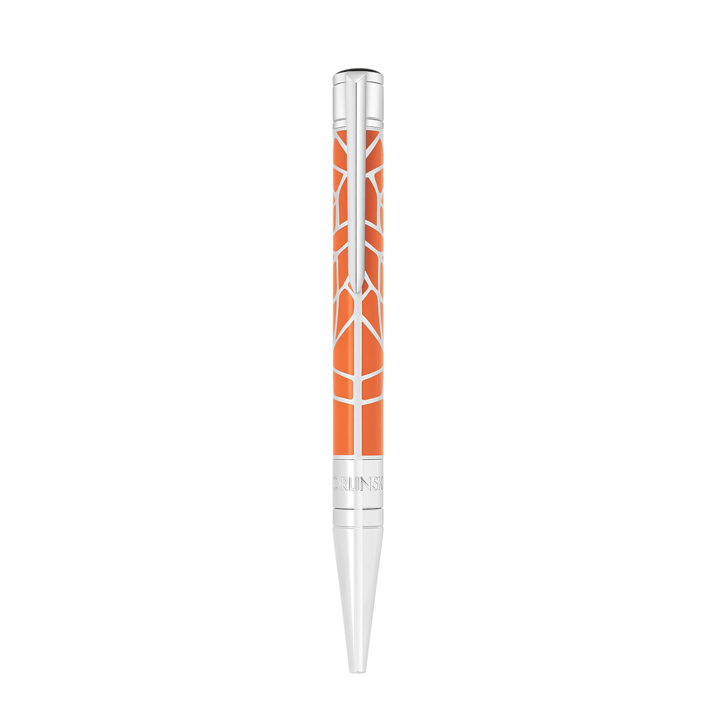 D-Initial ballpoint pen Orlinski orange