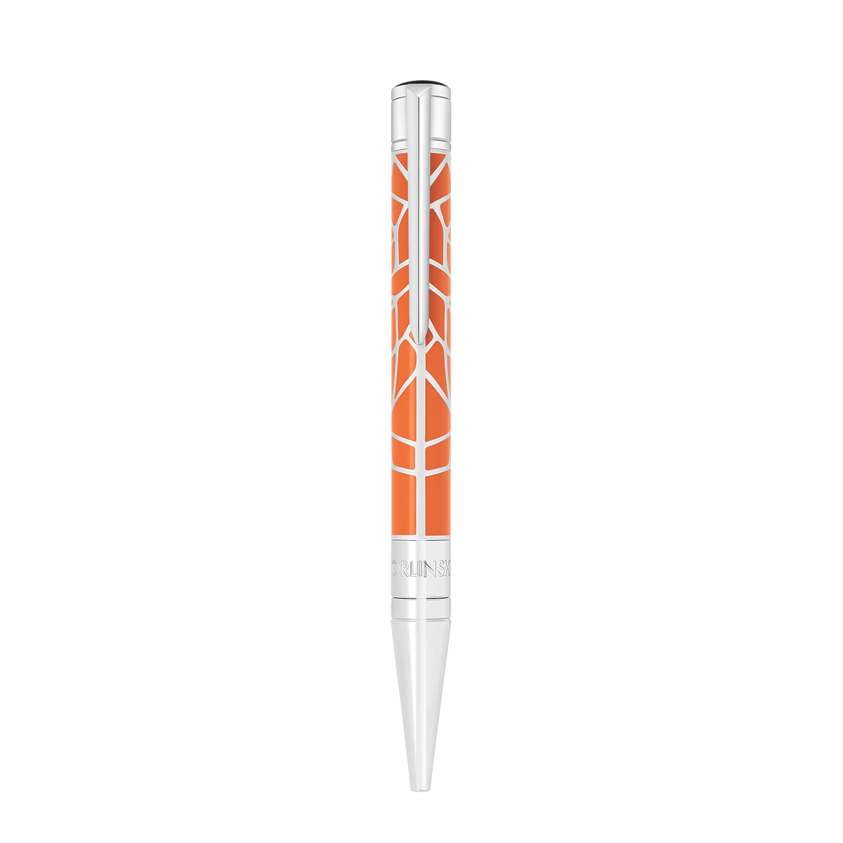 D-Initial ballpoint pen Orlinski orange