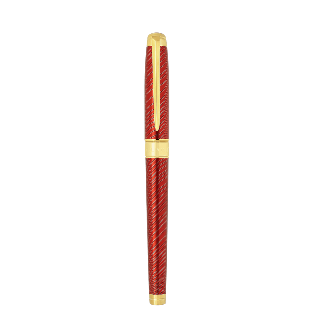 Pluma Estilográfica Grande Línea D Eternity Horseman Roja