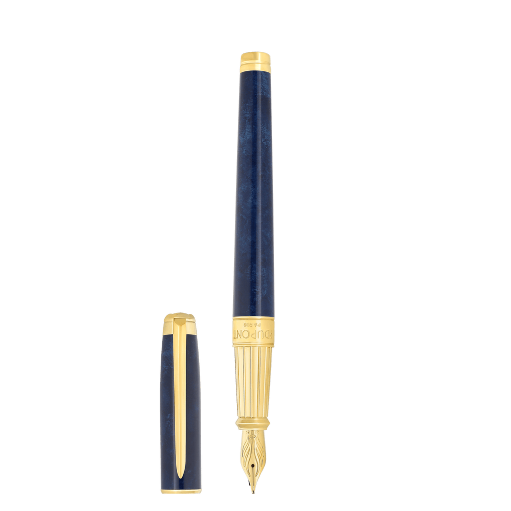 Line of Eternity Penna Piuma Large Savoir-Faire Popote Blu