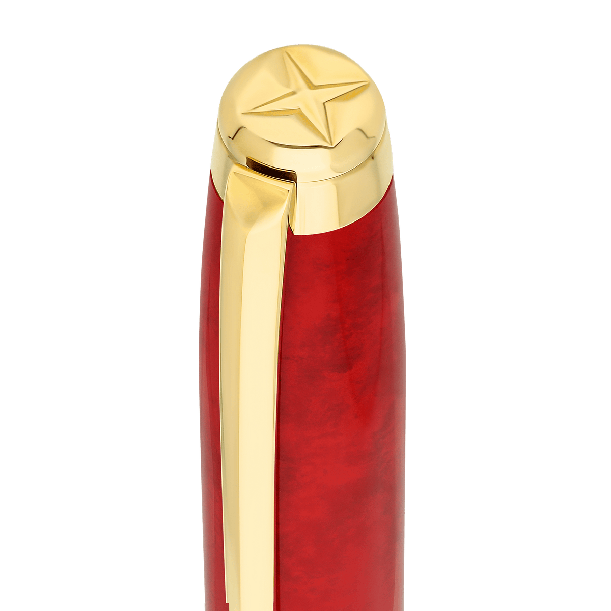 Line of Eternity Large Rollerball Pen Savoir-Faire Popote Red